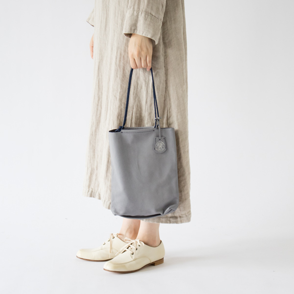 【別注】MIES ミニトート(GREY-NAVY)