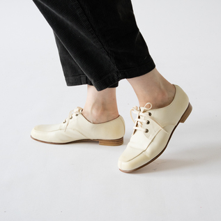 ショセ　レースアップシューズ　ローファー 23cm 裏張　chausser chausser レースアップシューズ／chausser（ショセ）｜愛着を持って