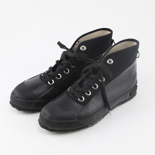 ラバーシューズ RUBBER SNEAKER BLACK