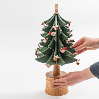 CHRISTMAS TREE WITH MUSIC BOX／Oak Village / Shop ZUTTO for the