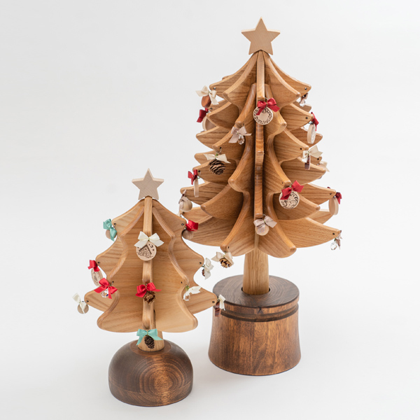オークヴィレッジ　クリスマスツリー オルゴール　高さ50cm オルゴールツリー スタンダード／Oak Village（オークヴィレッジ