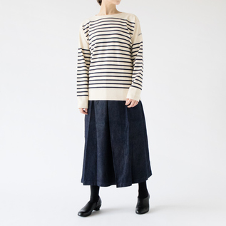 着用イメージ(モデル身長162cm・INDIGO) 着用イメージ(モデル身長162cm・INDIGO)