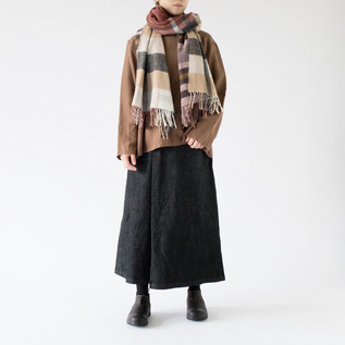 モデル身長162cm(BROWN) モデル身長162cm(BROWN)