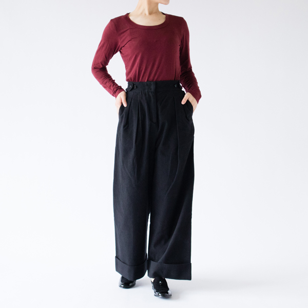 モデル身長：162cm(BORDEAUX)