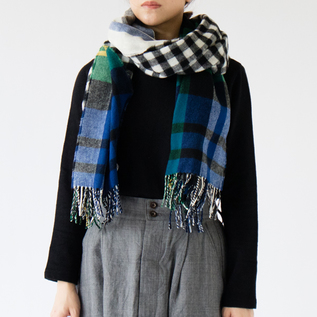 ラムウールストール SLW132／Glen Prince（グレン プリンス）｜愛着を