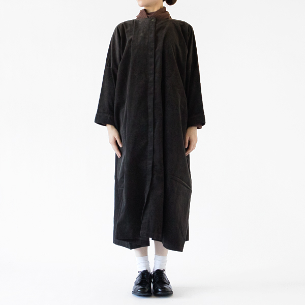 HIROGARU コーデュロイワンピース(D.GREY) HIROGARU コーデュロイワンピース(D.GREY)