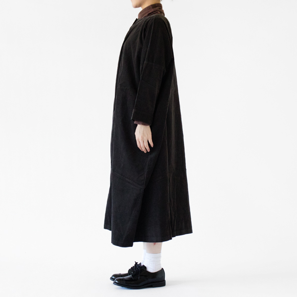 HIROGARU コーデュロイワンピース(D.GREY) HIROGARU コーデュロイワンピース(D.GREY)