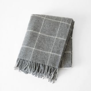 スロー（130×200） ヴィンガ(ライトグレー)