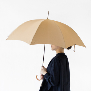 レディース晴雨兼用長傘 ワンギーハンドル CAMEL／FOX UMBRELLAS