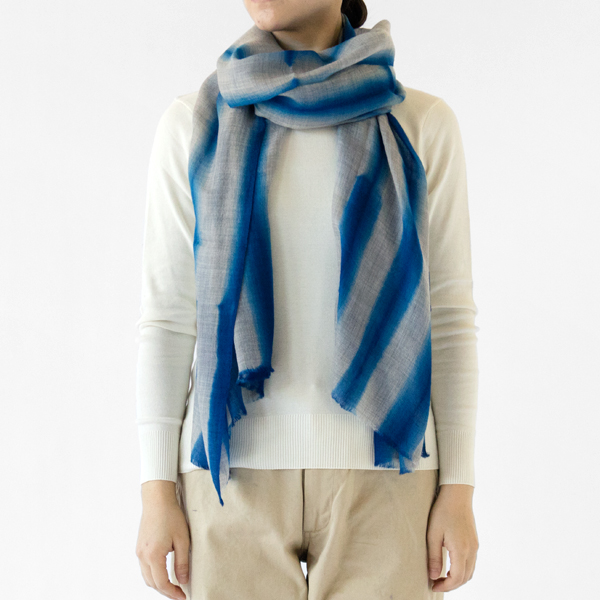 着用イメージ(モデル身長162cm・ROYAL BLUE／LIGHT GREY)