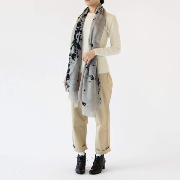 着用イメージ(モデル身長162cm・BLACK／LIGHT GREY)