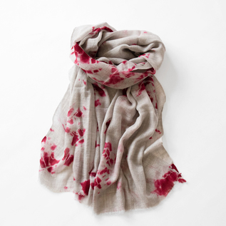 有松絞りベビーウールショール まだら絞り／suzusan（スズサン）｜愛着