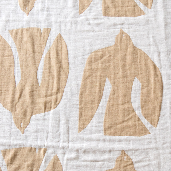 鳥が並んだデザイン(SAND)