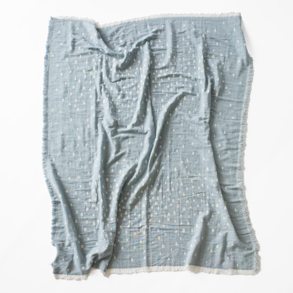 メリノミックスブランケット RAINING(SKY) メリノミックスブランケット RAINING(SKY)