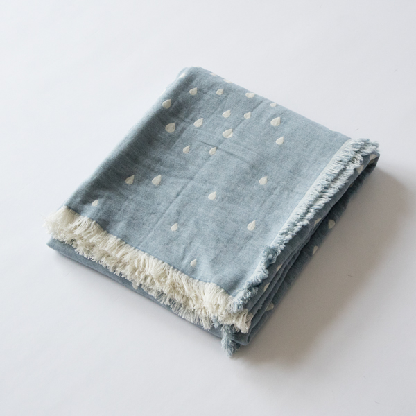 メリノミックスブランケット RAINING(SKY) メリノミックスブランケット RAINING(SKY)