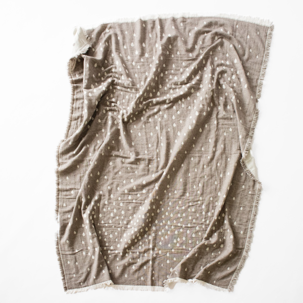 メリノミックスブランケット RAINING(CLAY) メリノミックスブランケット RAINING(CLAY)