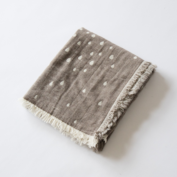 メリノミックスブランケット RAINING(CLAY) メリノミックスブランケット RAINING(CLAY)