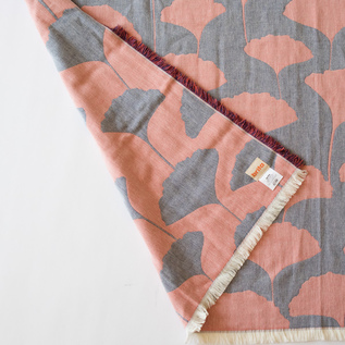 コットン ブランケット GINKO／BRITA SWEDEN（ブリタ スウェーデン