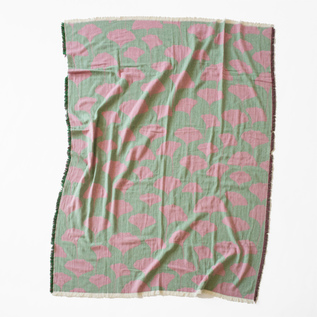 コットン ブランケット GINKO／BRITA SWEDEN（ブリタ スウェーデン