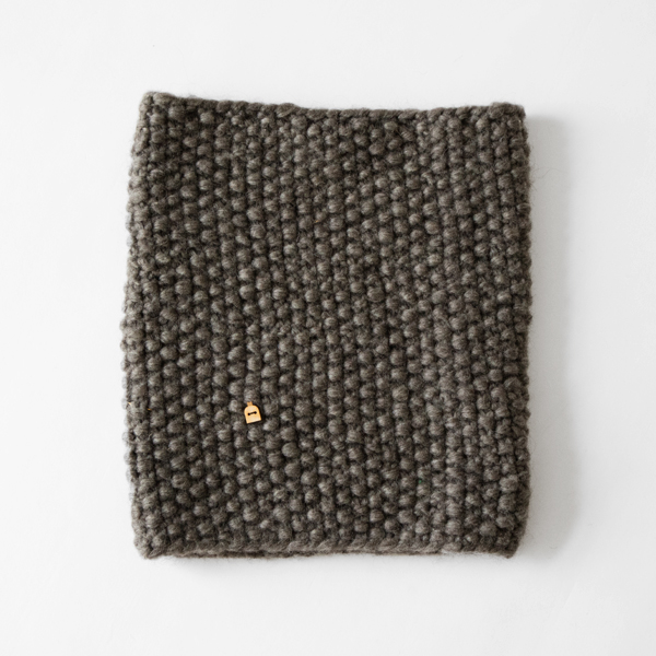 ニットネックウォーマー(nat grey)