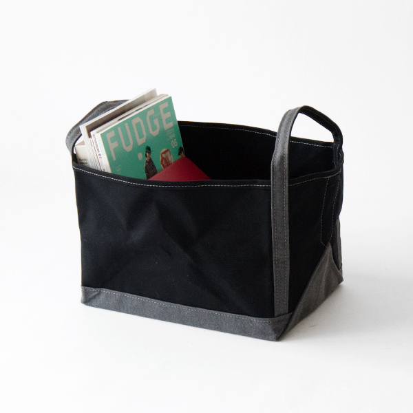 インテリアに寄り添う収納ボックス(BLACK)