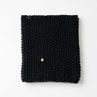 ニットネックウォーマー(black black) ニットネックウォーマー(black black)