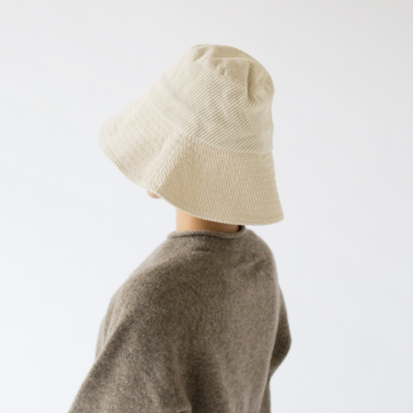 コーデュロイハット beats（WHITE）