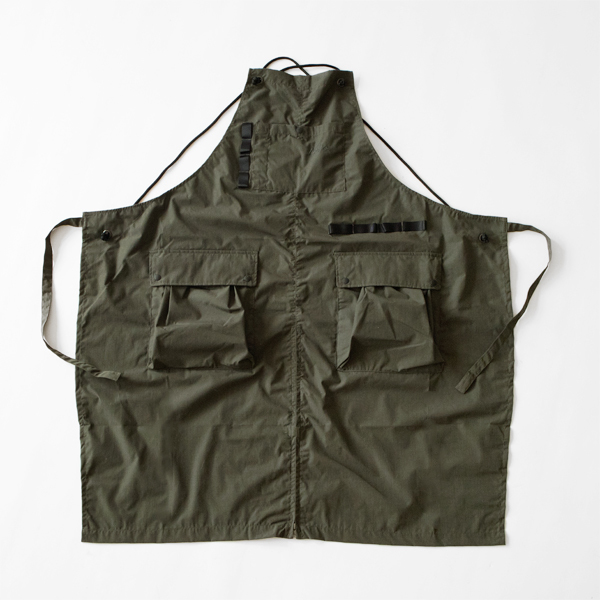 タキビフィールドエプロン　ユニセックス(DARK KHAKI)