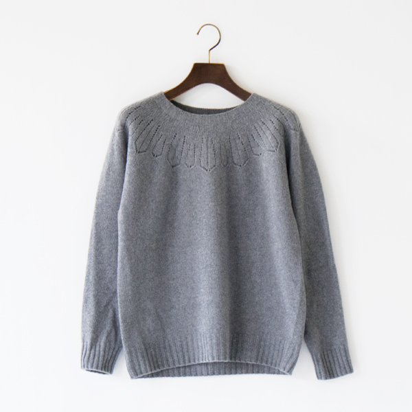 シェットランドクルーネック PELTRO シェットランドクルーネック PELTRO