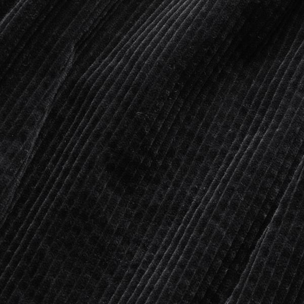 肌触りの良いコーデュロイ生地(BLACK) 肌触りの良いコーデュロイ生地(BLACK)