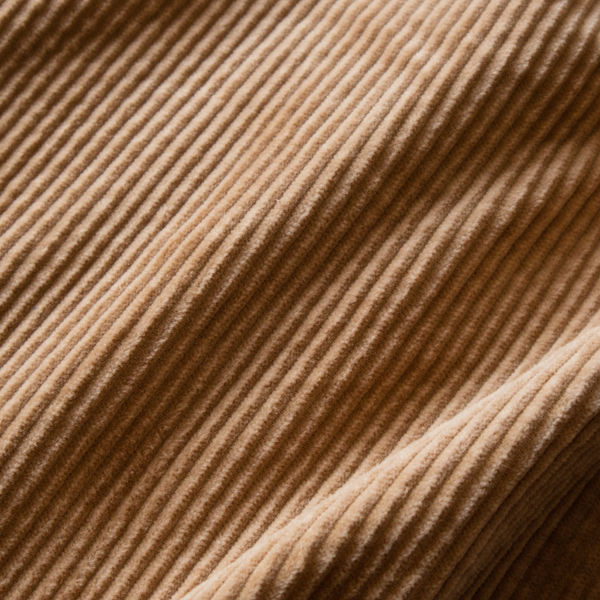 肌触りの良いコーデュロイ生地(CAMEL BEIGE) 肌触りの良いコーデュロイ生地(CAMEL BEIGE)