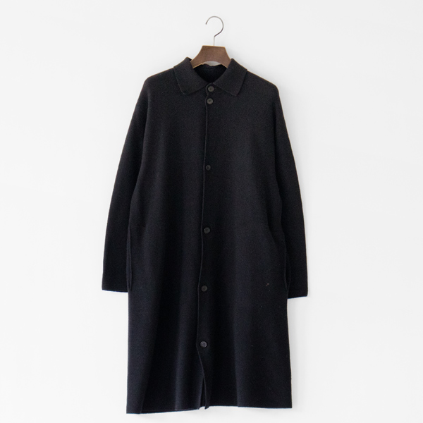 ウール カーディガンコート(BLACK) ウール カーディガンコート(BLACK)