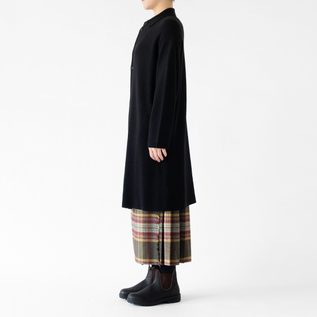 ウール カーディガンコート(BLACK) ウール カーディガンコート(BLACK)