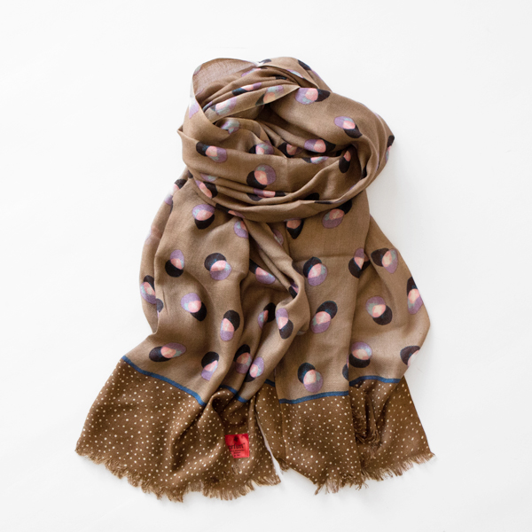 ウールストール E800023(BEIGE)