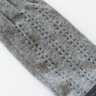 手を美しく見せる刺繍(GREY) 手を美しく見せる刺繍(GREY)