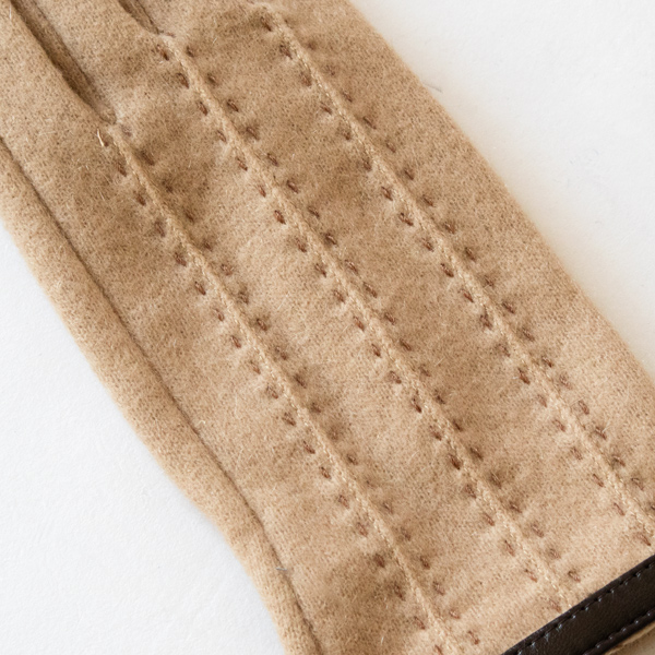 手を美しく見せる刺繍(CAMEL) 手を美しく見せる刺繍(CAMEL)