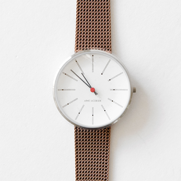 ARNE JACOBSEN 腕時計 BANKERS WATCH FACE／ARNE JACOBSEN（アルネ