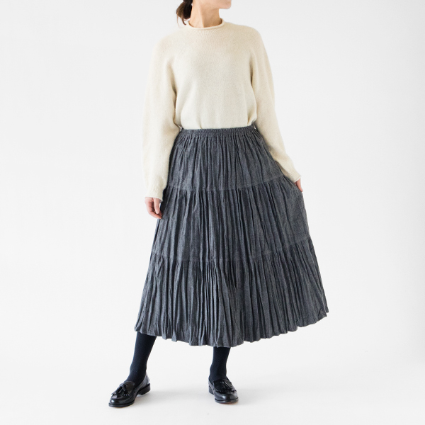 DARK GREY/モデル身長：162cm