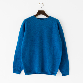 クルーネックセーター New Bright Blue 1404 クルーネックセーター New Bright Blue 1404