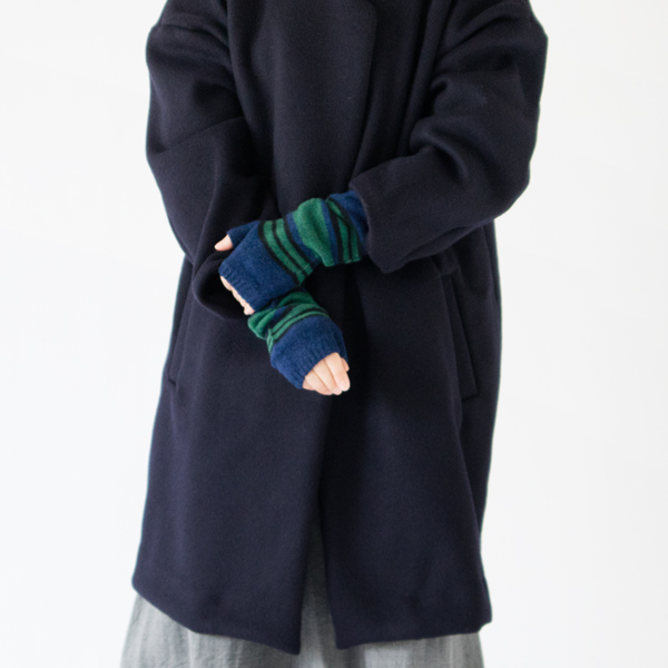 英国を思わせる配色のミトン(BLACK WATCH)