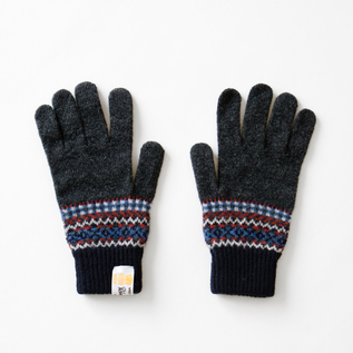 メンズ LOCHINVER ニットグローブ(2102 BLACK) メンズ LOCHINVER ニットグローブ(2102 BLACK)
