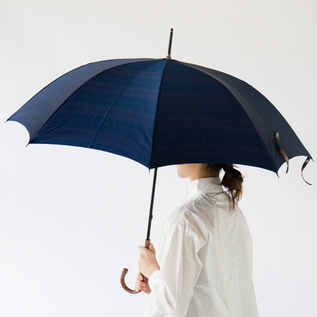 超美品　超希少　ルイフェロー　晴雨兼用　長傘　ネイビー　レッド　ロゴ 超美品 超希少 ルイフェロー 晴雨兼用 長傘 ネイビー レッド ロゴ