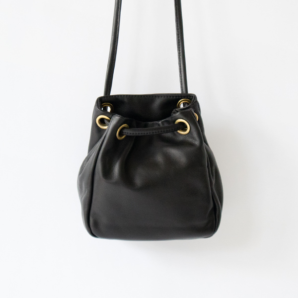 Mimi レザーバッグ BEBE(BLACK)