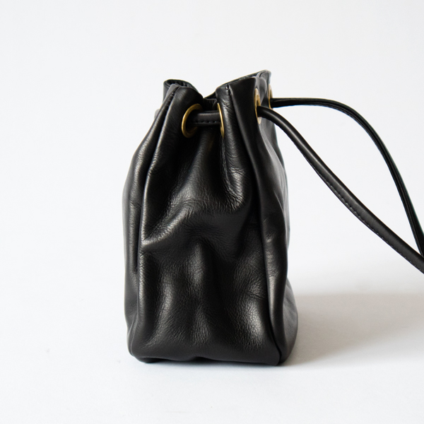 Mimi レザーバッグ BEBE(BLACK)