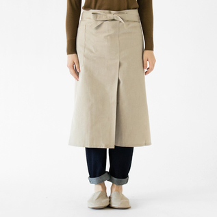 FRONT SLIT APRON