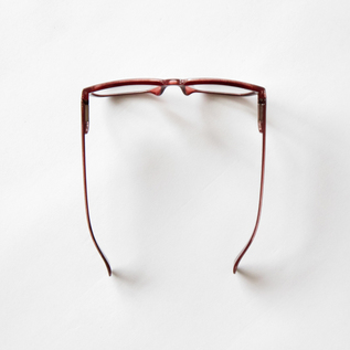 ブルーライトカットあり リーディンググラスMood-Darkred