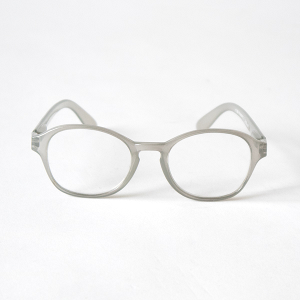 ブルーライトカットあり リーディンググラスCircle Grey