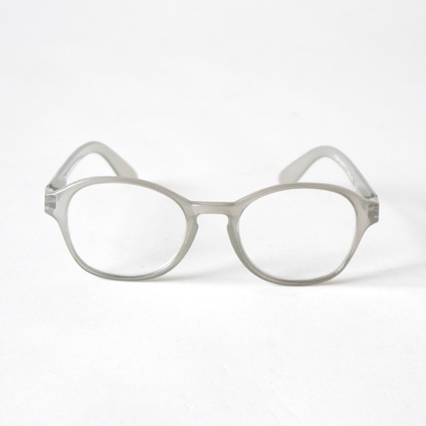 ブルーライトカットあり リーディンググラスCircle Grey