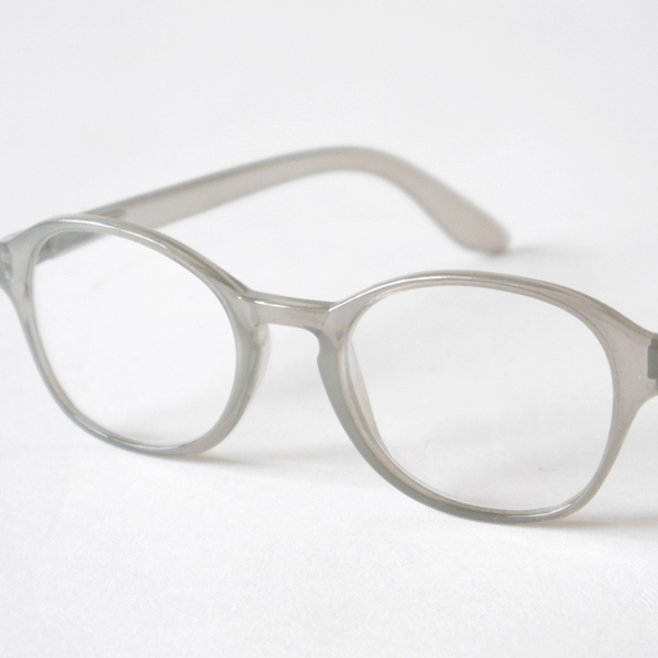 ブルーライトカットあり リーディンググラスCircle Grey