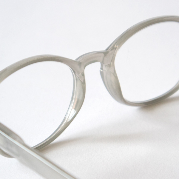 ブルーライトカットあり リーディンググラスCircle Grey